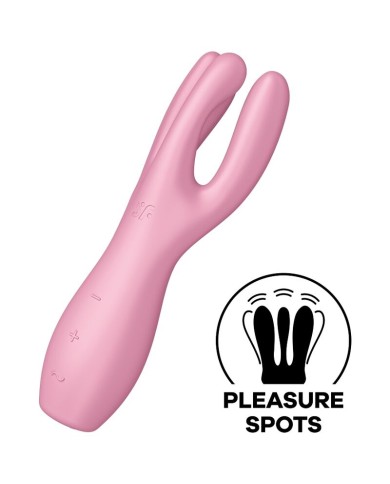 SATISFYER THREESOME 3 VIBRADOR VERDE SATISFYER THREESOME 3 VIBRADOR VERDE