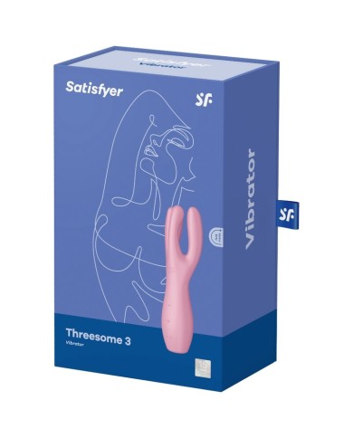 SATISFYER THREESOME 3 VIBRADOR VERDE SATISFYER THREESOME 3 VIBRADOR VERDE