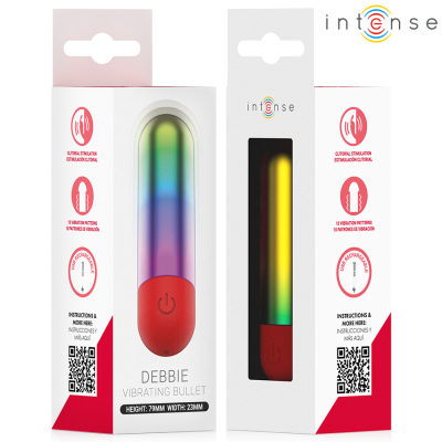 INTENSE DEBBIE BALA VIBRADORA DE CLITORIS ARCOIRIS