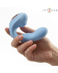 INTENSE GINA ESTIMULADOR DE CLITORIS MULTIFUNCION AZUL