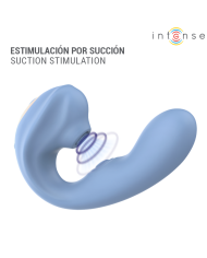 INTENSE GINA ESTIMULADOR DE CLITORIS MULTIFUNCION AZUL