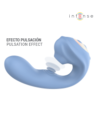 INTENSE GINA ESTIMULADOR DE CLITORIS MULTIFUNCION AZUL
