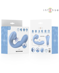 INTENSE GINA ESTIMULADOR DE CLITORIS MULTIFUNCION AZUL