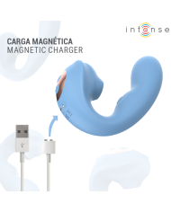 INTENSE GINA ESTIMULADOR DE CLITORIS MULTIFUNCION AZUL
