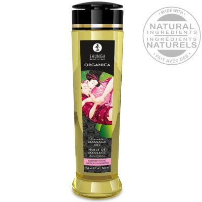 SHUNGA ACEITE DE MASAJE ORGANICO FRAMBUESA 240 ML