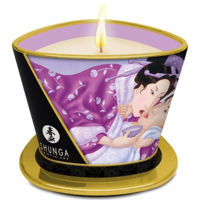 SHUNGA VELA DE MASAJE LAVANDA 170 ML