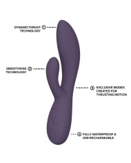 LELO INA THRUST VIBRADOR RABBIT CON EMPUJE MORADO