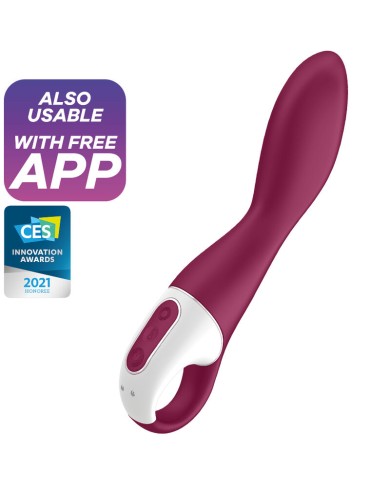 SATISFYER HEATED THRILL VIBRADOR PUNTO G SATISFYER HEATED THRILL VIBRADOR PUNTO G