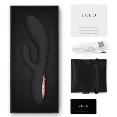 LELO INA THRUST VIBRADOR RABBIT CON EMPUJE NEGRO
