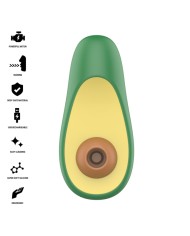 INTENSE WAKI ESTIMULADOR SUCCIONADOR DE CLITORIS AGUACATE