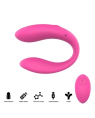 INTENSE NORA ESTIMULADOR DE PINZA CON VIBRACION ROSA