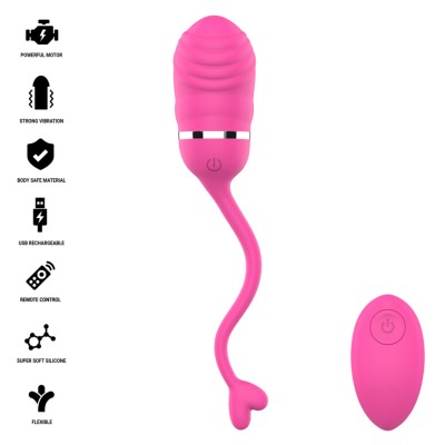 INTENSE SOOKIE HUEVO VIBRADOR CON CONTROL REMOTO ROSA