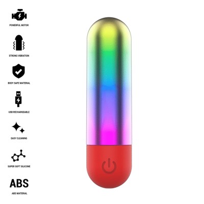 INTENSE DEBBIE BALA VIBRADORA DE CLITORIS ARCOIRIS