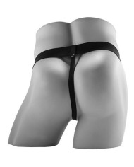 FETISH FANTASY SERIES STRAP ON HUECO REALISTA VIBRADOR CON TESTICULOS 178 CM