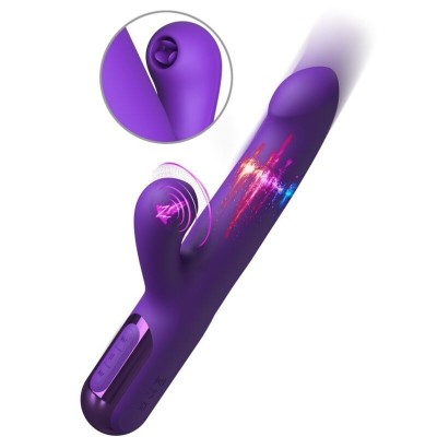 FANTASY FOR HER VIBRADOR RABBIT SUPER SONIX THRUSTER MORADO
