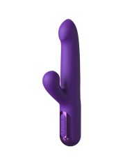 FANTASY FOR HER VIBRADOR RABBIT SUPER SONIX THRUSTER MORADO