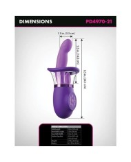 FANTASY FOR HER VIBRADOR RABBIT ULTIMATE PLEASURE PRO PLUS MORADO