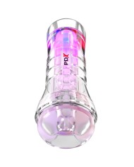 PDX ELITE MASTURBADOR TRANSPARENTE VIEWTUBE XXL LED STROKER 273 CM