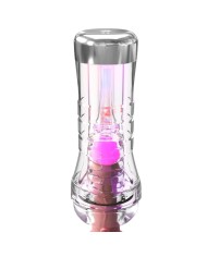 PDX ELITE MASTURBADOR TRANSPARENTE VIEWTUBE XXL LED STROKER 273 CM