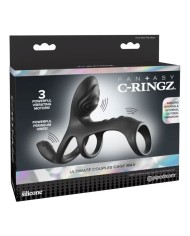 FANTASY C RINGZ ANILLO VIBRADOR PARA PAREJAS ULTIMATE COUPLES CAGE MAX 195 CM