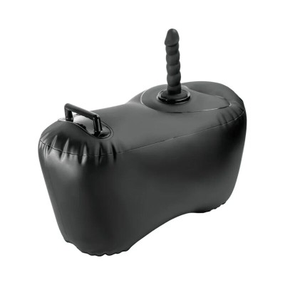 FETISH FANTASY SERIES SILLON HINCHABLE BODY DOCK CON DILDO 692 CM NEGRO