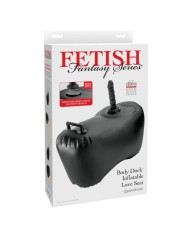 FETISH FANTASY SERIES SILLON HINCHABLE BODY DOCK CON DILDO 692 CM NEGRO