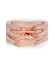 PIPEDREAMS EXTREME TOYZ MASTURBADOR MEGA STROKER ANO Y VAGINA