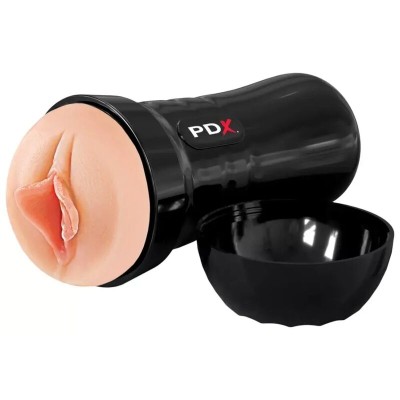 PDX EXTREME MASTURBADOR REALISTA AUTOLUBRICADO LABIOS SUPER DELICIOSOS