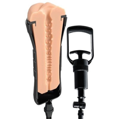 PDX EXTREME WET PUSSIES MASTURBADOR VAGINA XXL SUPER SUCKER LIGHT CON SUCCION 273 CM