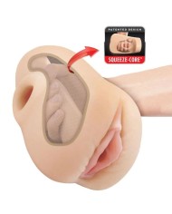 PDX PLUS MASTURBADOR VAGINA REALISTICA PUSSY POUNDER SQUEEZE STROKER 18 CM