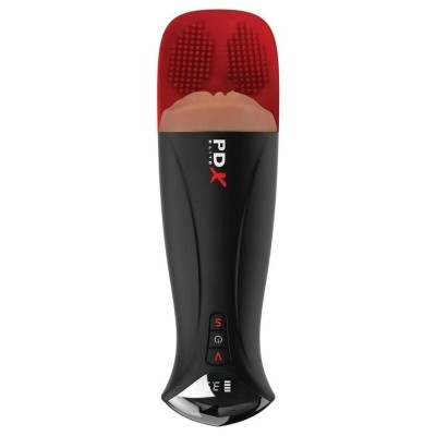 PDX ELITE MASTURBADOR AUTOMATICO FAP O MATIC PRO XL VIBRADOR MARRON 349 CM