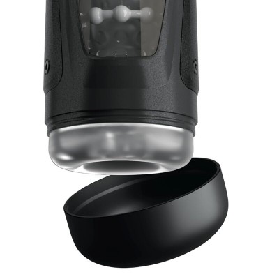 PDX ELITE MASTURBADOR AUTOMATICO MOTO BATOR PRO THRUSTING STROKER VIBRADOR Y CALOR 265 CM
