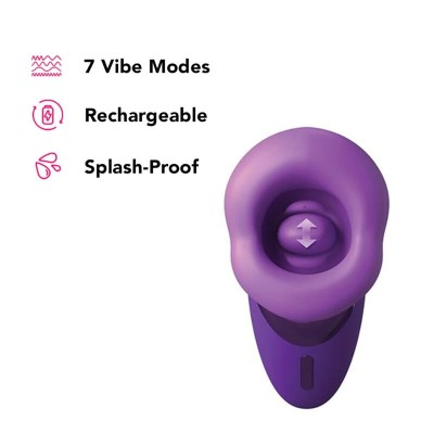 FANTASY FOR HER SUCCIONADOR DE CLITORIS CON VIBRACION PLEASURE SUCKER MORADO