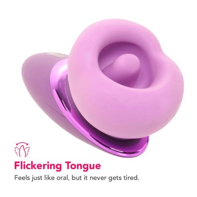 FANTASY FOR HER SUCCIONADOR DE CLITORIS CON VIBRACION PLEASURE SUCKER MORADO