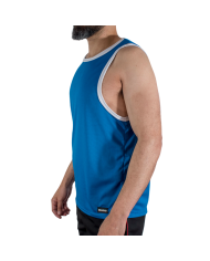 MACHO CMV002 CAMISETA GYM AZUL S M
