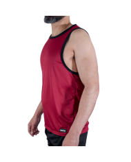 MACHO CMV003 CAMISETA GYM GRANATE S M