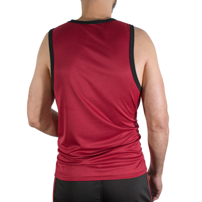 MACHO CMV003 CAMISETA GYM GRANATE S M