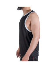 MACHO CMV004 CAMISETA GYM NEGRA S M