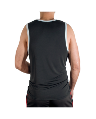 MACHO CMV004 CAMISETA GYM NEGRA S M