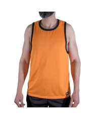 MACHO CMV005 CAMISETA GYM NARANJA S M
