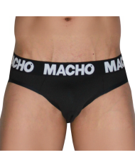 MACHO MCH007 SLIP CLASICO NEGRO NEGRO S
