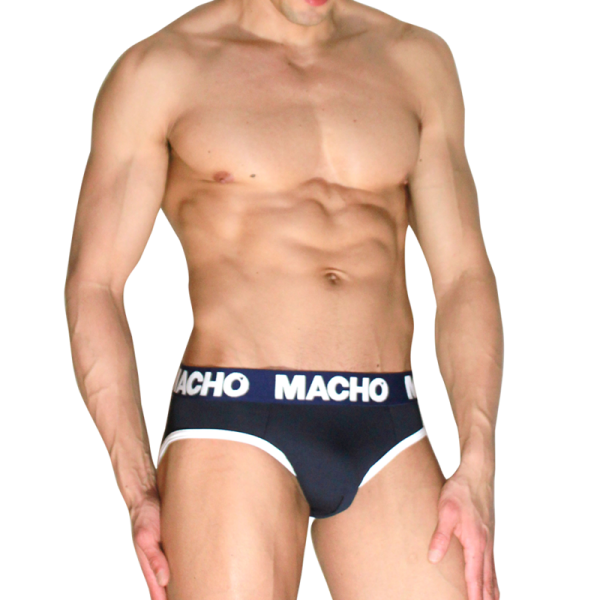 MACHO MCH008 SLIP CLASICO AZUL MARINO S