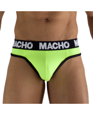 MACHO MTG001 TANGA AMARILLO FLUOR S
