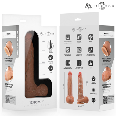 MR INTENSE BRUCE S DILDO SILICONA 178 CM O 4 CM
