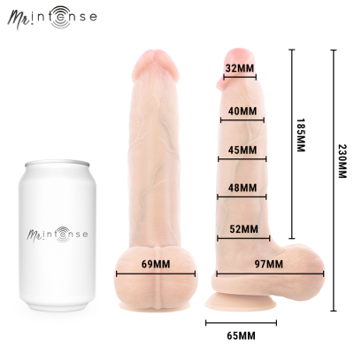 MR INTENSE BRUCE L DILDO SILICONA 23 CM O 52 CM