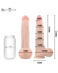 MR INTENSE BRUCE XL DILDO SILICONA 255 CM O 55 CM