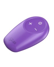 SHEEO ESTIMULADOR ANAL VIBRADOR ROTATIVO CON CONTROL REMOTO MORADO