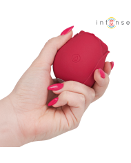 INTENSE CAMELLIA ROSA SUCCIONADOR DE CLITORIS POR ONDAS BURDEOS