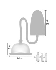 SHEEO BOMBA AUTOMATICA DE VACIO PARA VAGINA Y CLITORIS NEGRA