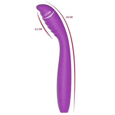 SHEEO VIBRADOR TAPPING PUNTO G MORADO